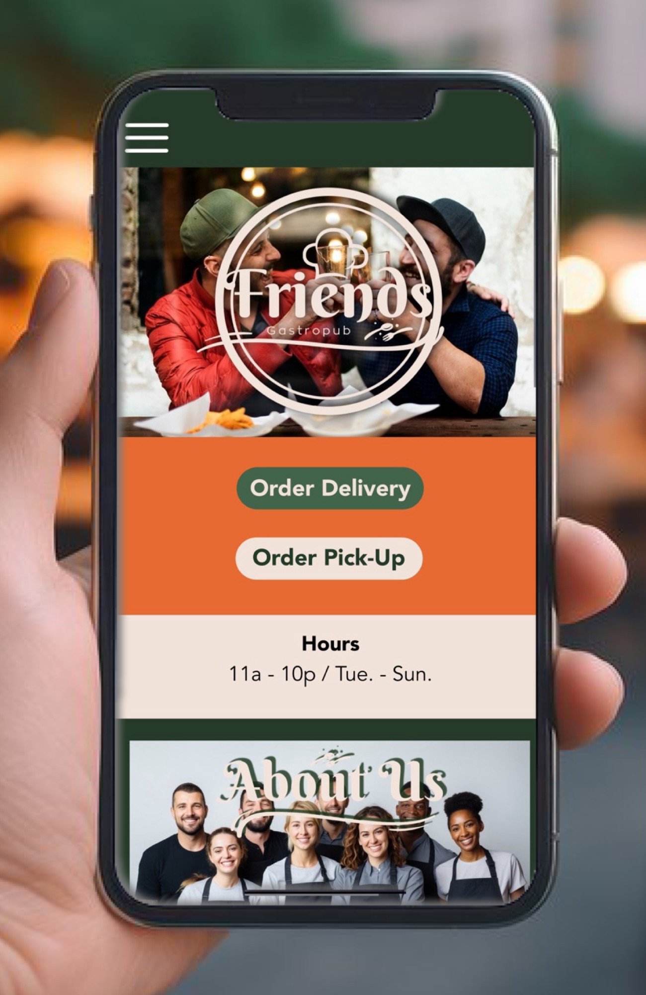 Gastropub App